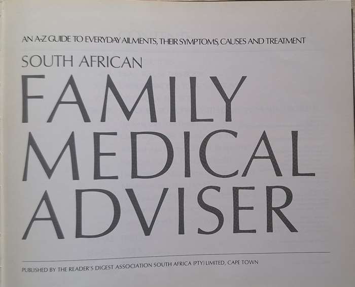 Reader's Digest South African Family Medical Adviser