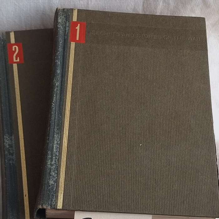 Reader's Digest Secrets and Stories of the War Vol 1 and 2 Hardcover 1963