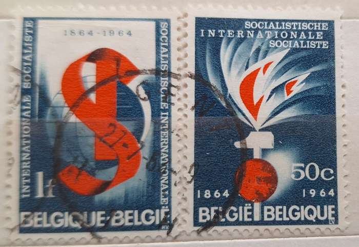 Belgium 1964 Centenary of Socialist International Movement  Used Hinged stamps