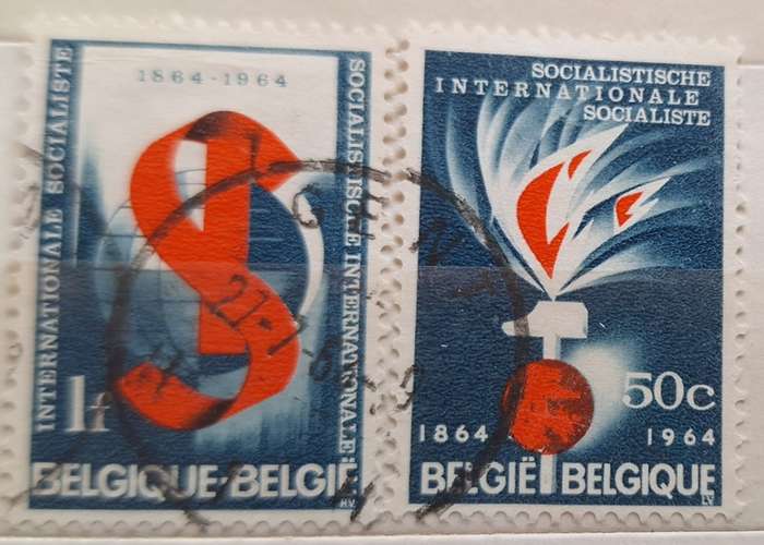 Belgium 1964 Centenary of Socialist International Movement  Used Hinged stamps