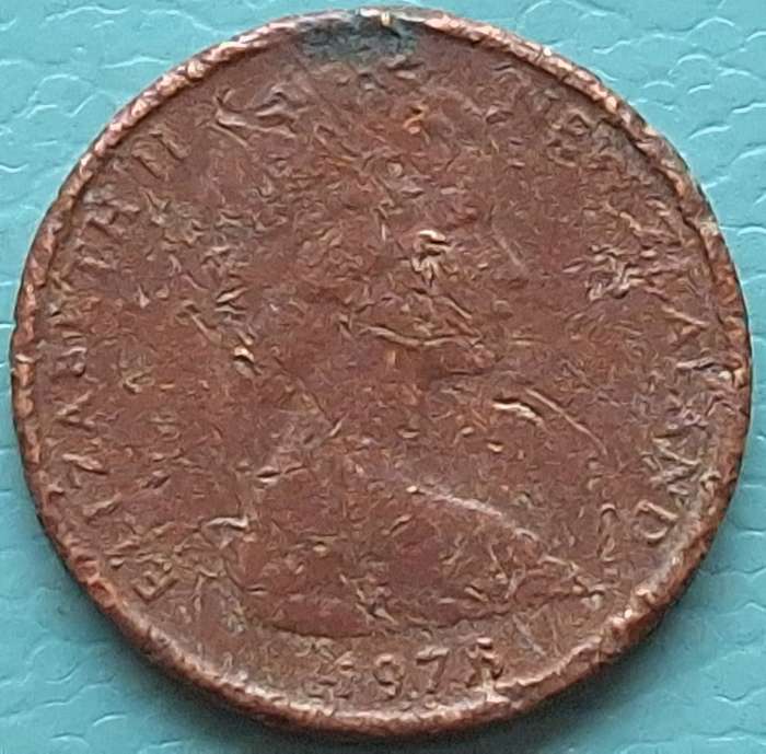 New Zealand 1978 Elizabeth II 1c Bronze
