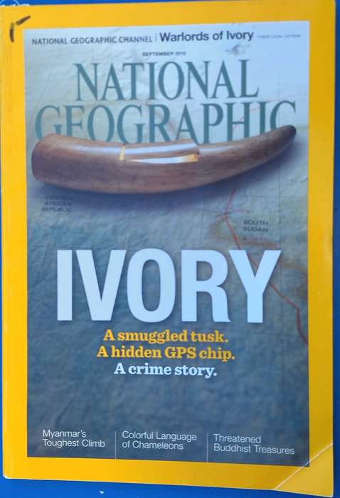 National Geographic September 2015 Ivory