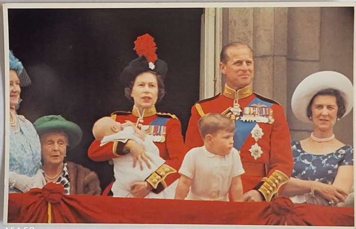 Post Card from Queen and People Series No. 37 The Young Princes