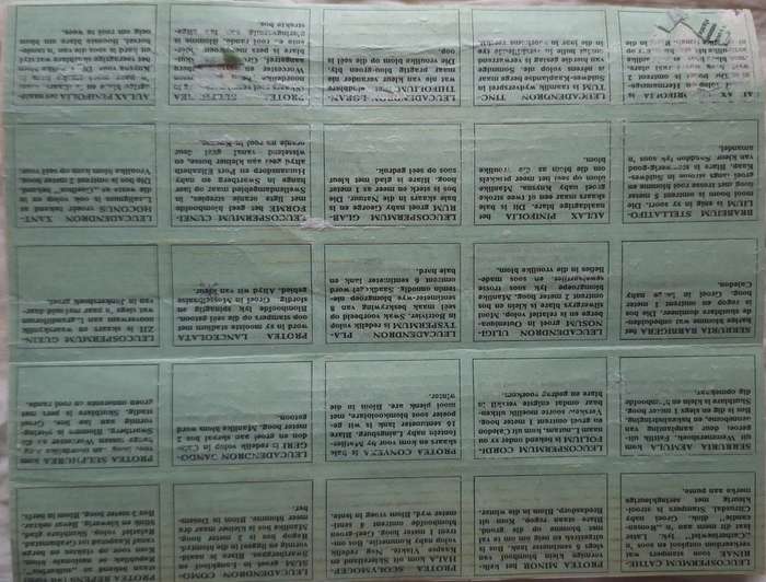 South Africa Charity Stamps Easter 1971 Sheet of 25 Unused stamps