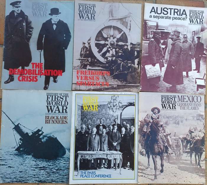 Purnell History of the First World War: Mixed Lot of 6 Magazines