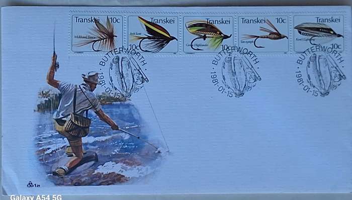Transkei 1981 Fishing Flies Second Series FDC 1.21 E