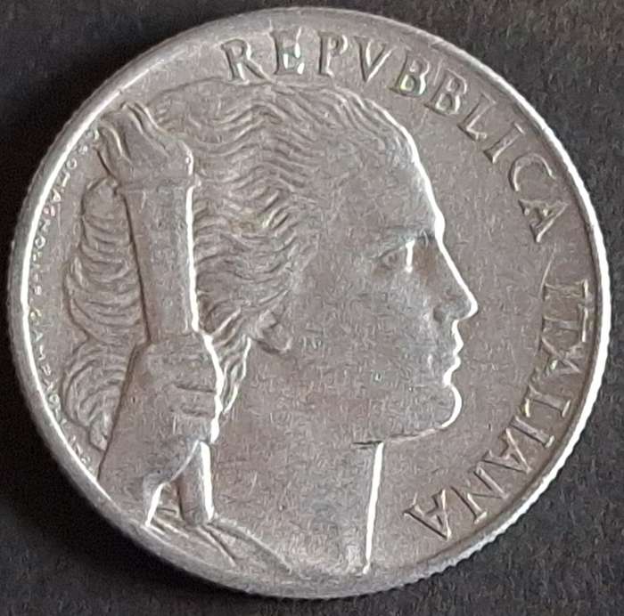 Italy 1949R 5 Lire Aluminium