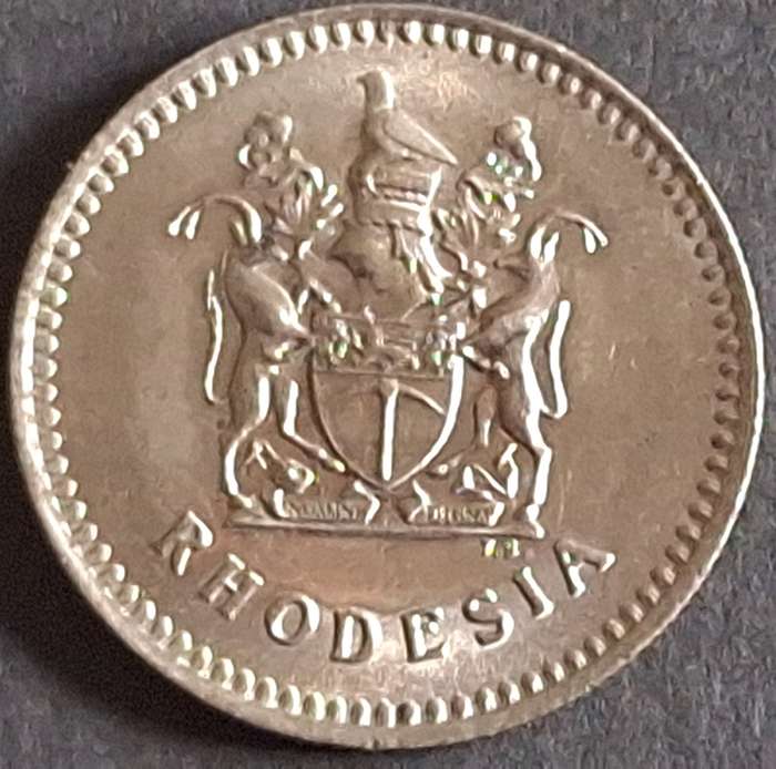 Rhodesia 1975 10 cent Copper-nickel