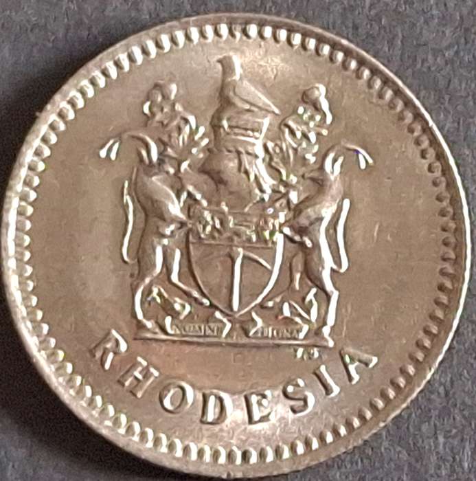 Rhodesia 1975 10 cent Copper-nickel