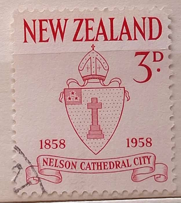 New Zealand 1958 Nelson Centenial 1 Used stamp
