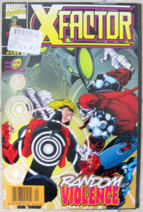 Marvel Comics - XFactor: Random Violence - vol 1 no 144 April 1998