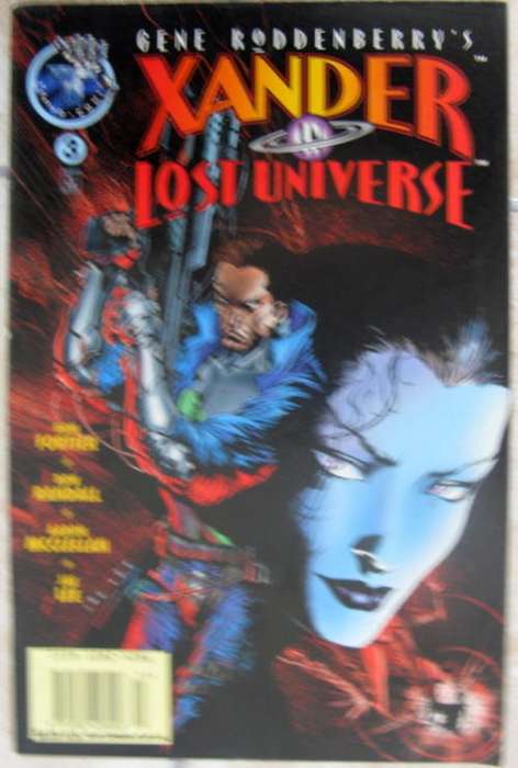 Xander in lost universe  Gene Roddenberry`s vol 1 no 3 Jan 1996