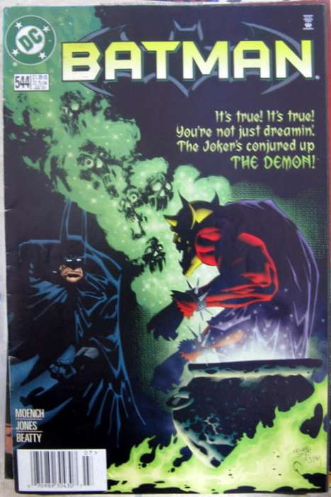 Batman  dc comics Jul 97 no 544 The Joker's conjured up  THE DEMON