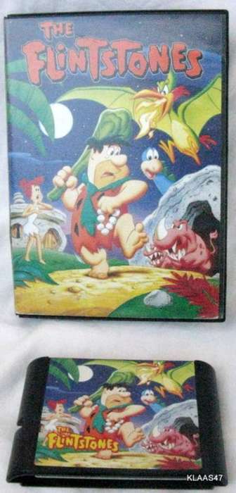 THE FLINTSTONES : GAME CASSETTE : IN BOX