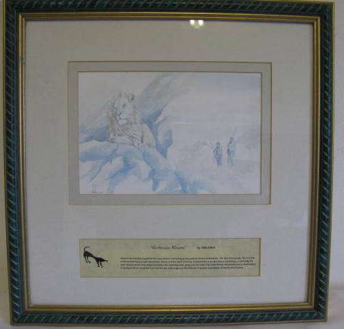 FRAMED PRINT `ERITREAN ROOTS` BY MIKE ELLIOTT