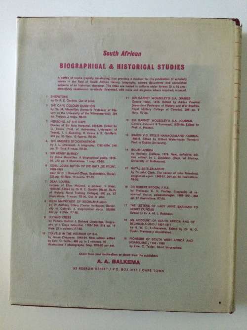 An Illustrated Social History Of South Africa, AF Hattersley, 1973, reprint
