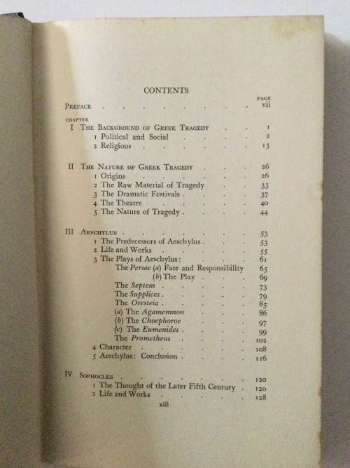 The Greek Tragic Poets, DW Lucas, 1959, revised/second edition