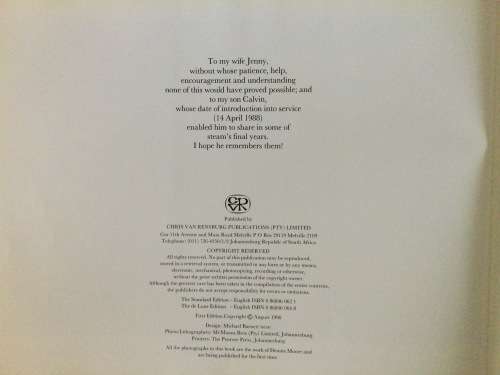 The Sunset of Steam, Dennis Moore, 1990, first edition