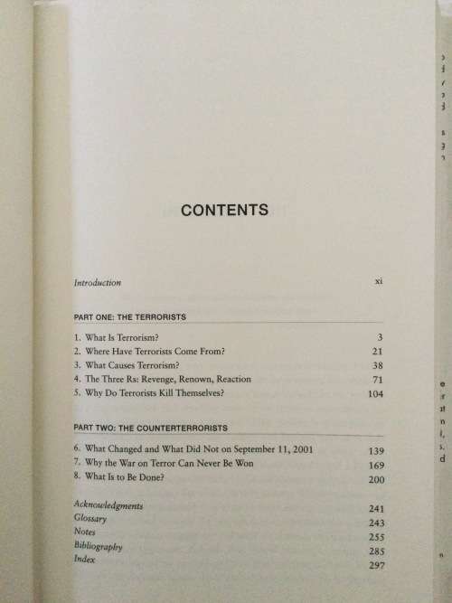 What Terrorists Want, Louise Richardson, 2006