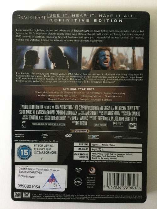 Braveheart, Definitive Edition