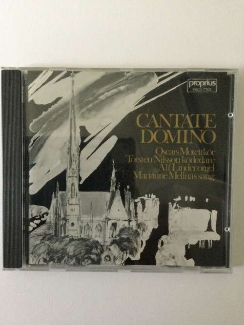 Cantata Domino, Oscars Motettkor, Torsten Nilsson, Alf Linder, Marianne Mellnas