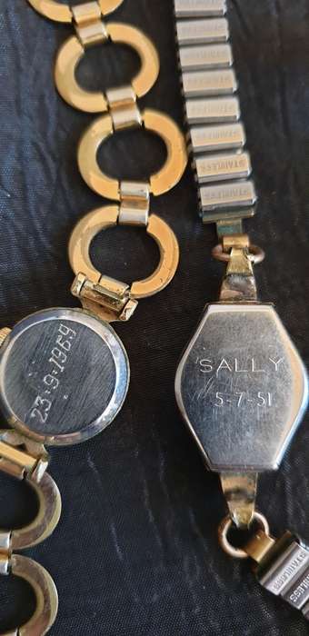 Beautiful Collection of 5 1940's-1970's Ladies Wrist Watches TISSOT / OMEGA / ROTARY