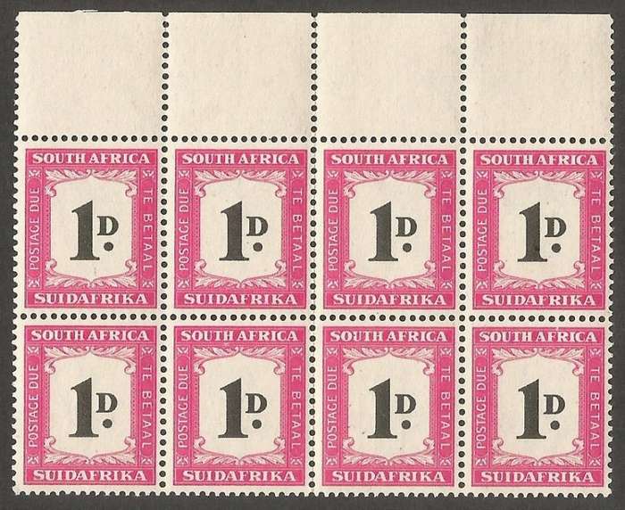 Union of South Africa Postage dues SACC34 SGD35