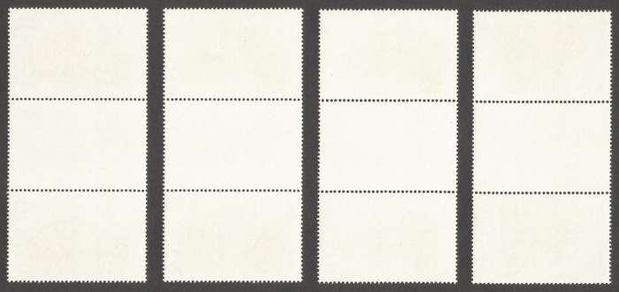 St. Lucia 1984 Historic Buildings MNH Gutter pairs