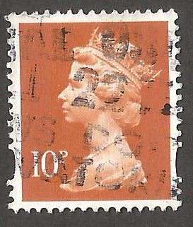 GB Machin- Used- Cancel- Postmark- Post Mark