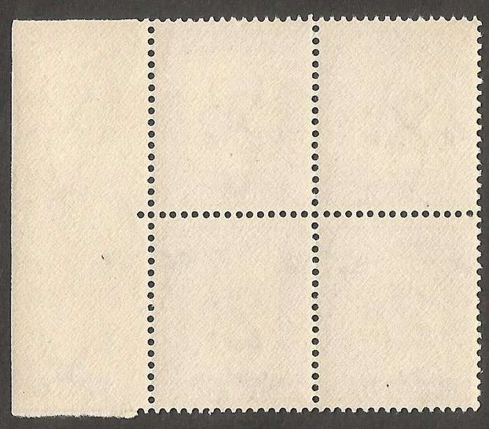 Union of South Africa SACC35 2d Block of 4