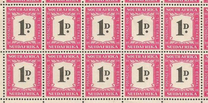 Union of South Africa SACC34 Quarter Sheet (60)