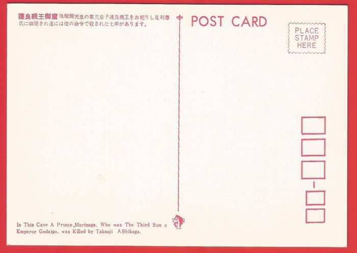 Postcard- Post Card- Unused- Thematic- Cave- Flora
