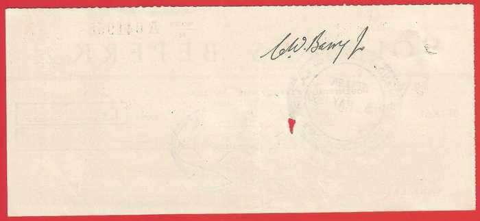 Union of SA-Volkskas Beperk-Cheque-1960-Postmark-Cancel