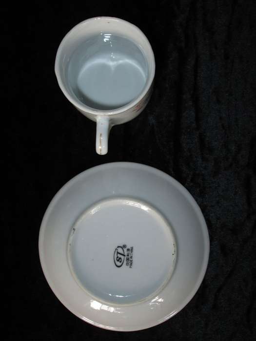 3XCup and Saucers- ST Made in China