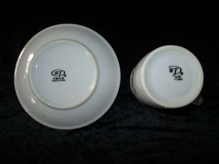 3XCup and Saucers- ST Made in China