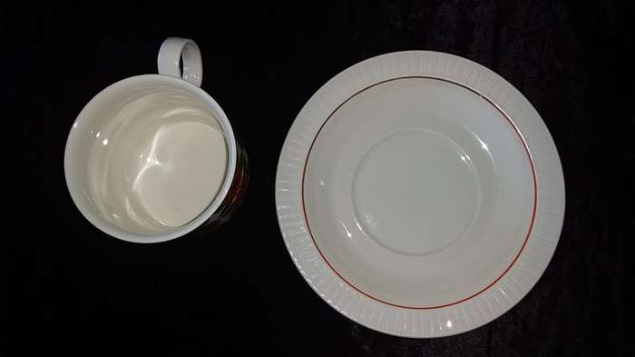 Cup and Saucer- Continental China Vitreous-Made in South Africa-Mix and Match