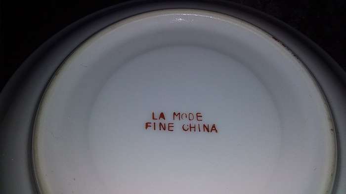 1 x Cup and Saucer-Lustre Ware-La Mode Fine China-Mix and Match