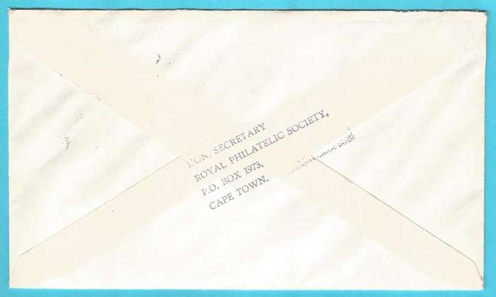 RSA-1970- Cover-FDC-Cancel-IUGS Geological conference-Cape Town-Used-Thematic-Flora-Mining