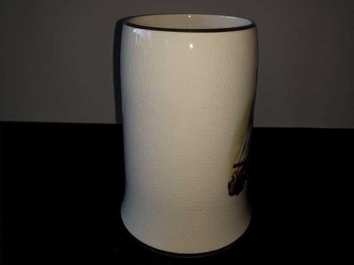 SADLER-Beer Mug-Made in Staffordsher England-Horse Scene