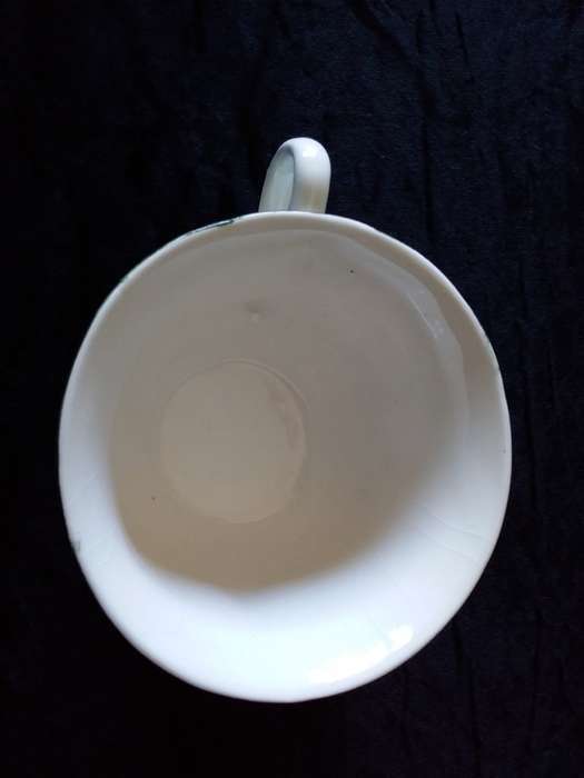 Pottery Garden-Ye Olde World-Potterwoods-Trio-Cup, Saucer, Side Plate-Fruit Scene