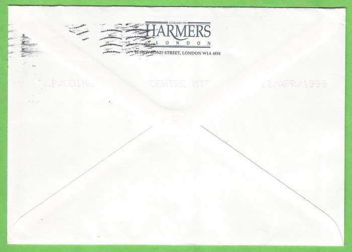 Domestic Mail-Cover-England-Machin-43p-Cancel-Thematic-Famous Person