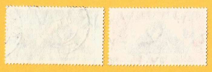 Union of South Africa-SACC 143+144-Full Set-Used-Centenary of Cape Triangle-Thematic-Symbol-Triangle