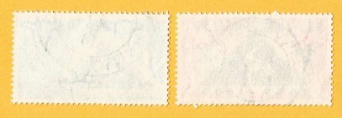Union of South Africa-SACC 143+144-Full Set-Used-Centenary of Cape Triangle-Thematic-Symbol-Triangle