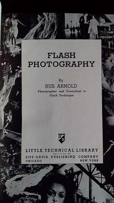 Book-1940-Flash Photography-Author Rus Arnold-110Pg