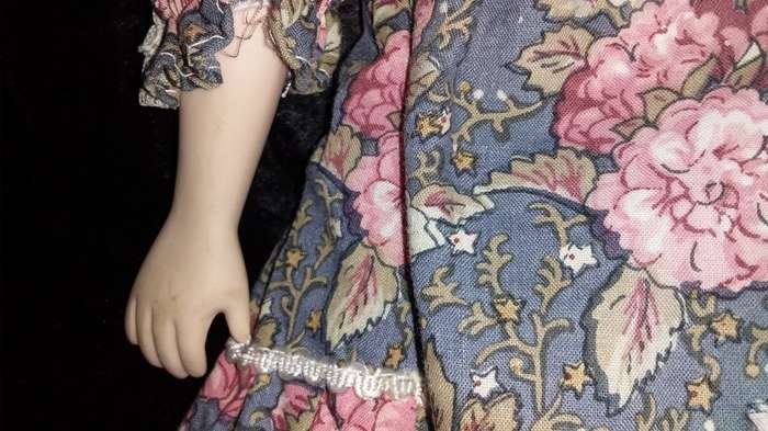 Collectors Doll- Marked-The Classique Collection- NAT Pink rose dress
