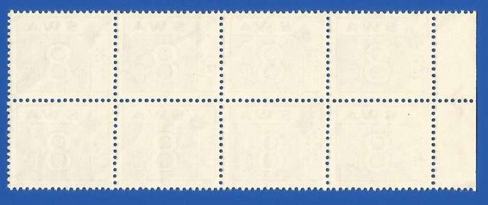 SWA 1972 Postage dues SACC63 - MNH - Arrow block