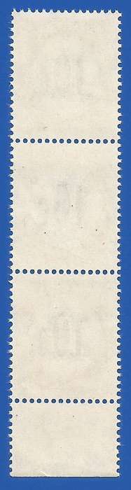 SWA 1961 Postage dues SACC61 - MNH - Marginal Piece Vignette shifted to the right