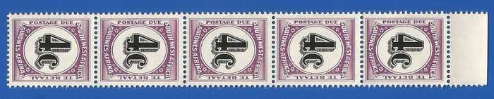 SWA- 4c- 1961 Postage dues SACC58- MNH -