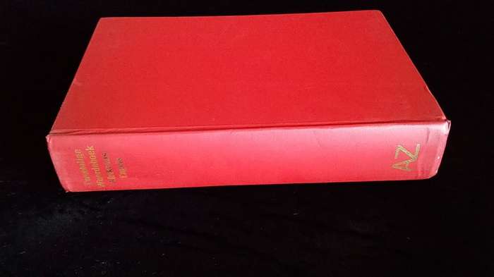 Book- 1966- Tweetalige Woordeboek- Afrikaans-Engels- 958 Pages