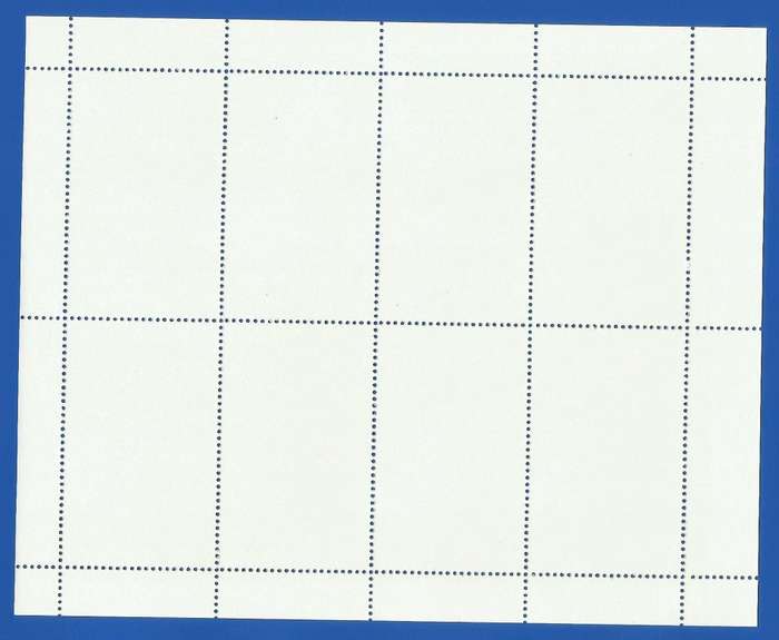 Russian State- MNH- Miniature Sheet- Thematic- Dinosaurs- Perfs running through wrighting.